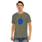 Men’s Blue Dreidel T-Shirt Jewish Heritage Tee 1800BCE Judaism