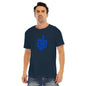 Men’s Blue Dreidel T-Shirt Jewish Heritage Tee 1800BCE Judaism
