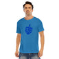 Men’s Blue Dreidel T-Shirt Jewish Heritage Tee 1800BCE Judaism