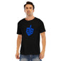 Men’s Blue Dreidel T-Shirt Jewish Heritage Tee 1800BCE Judaism