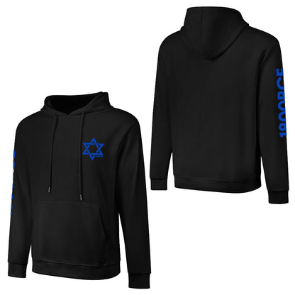 Men’s Jewish Star of David Hoodie – 1800BCE Judaism Founding Sweatshirt