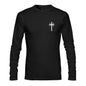 Men's Custom Eastern Orthodox ICXC Cross Long-Sleeve T-Shirt