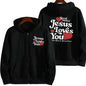 Jesus Loves You Hoodie Christian Faith Zip Up Sweatshirt Jacket