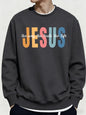 Christian Sweatshirt Jesus The Way The Truth The Life Pullover