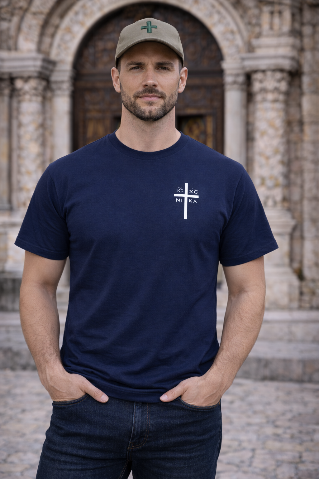 Men's Orthodox ICXC NIKA Short-Sleeve T-Shirt